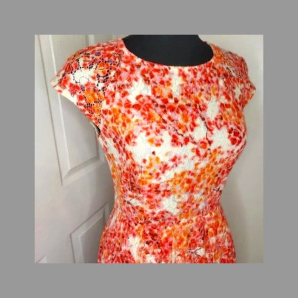Madewell Watercolor Painted Lacebloom Dress Size 00